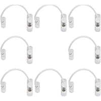 Seguridad para Ventanas 8 PCS Restrictor Apertura Bloqueo Cable de Seguridad Infantil Cerraduras de Seguridad Bebes para…